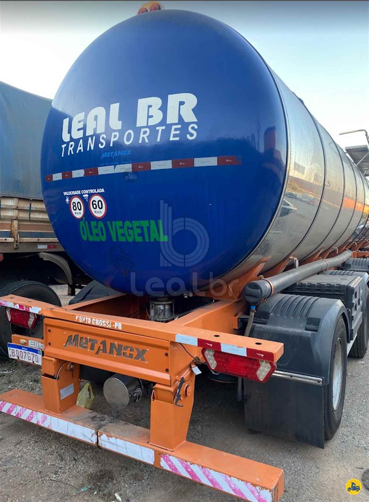 CARRETA SEMI-REBOQUE TANQUE INOX Leal BR Transportes PONTA GROSSA PARANÁ PR